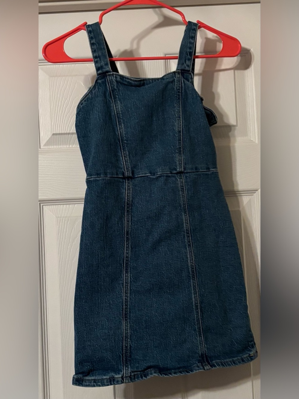 Girls Jean Dress - Size L (10/12)